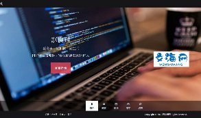 HTML页面响应式黑色滚屏个人博客主页源码分享下载