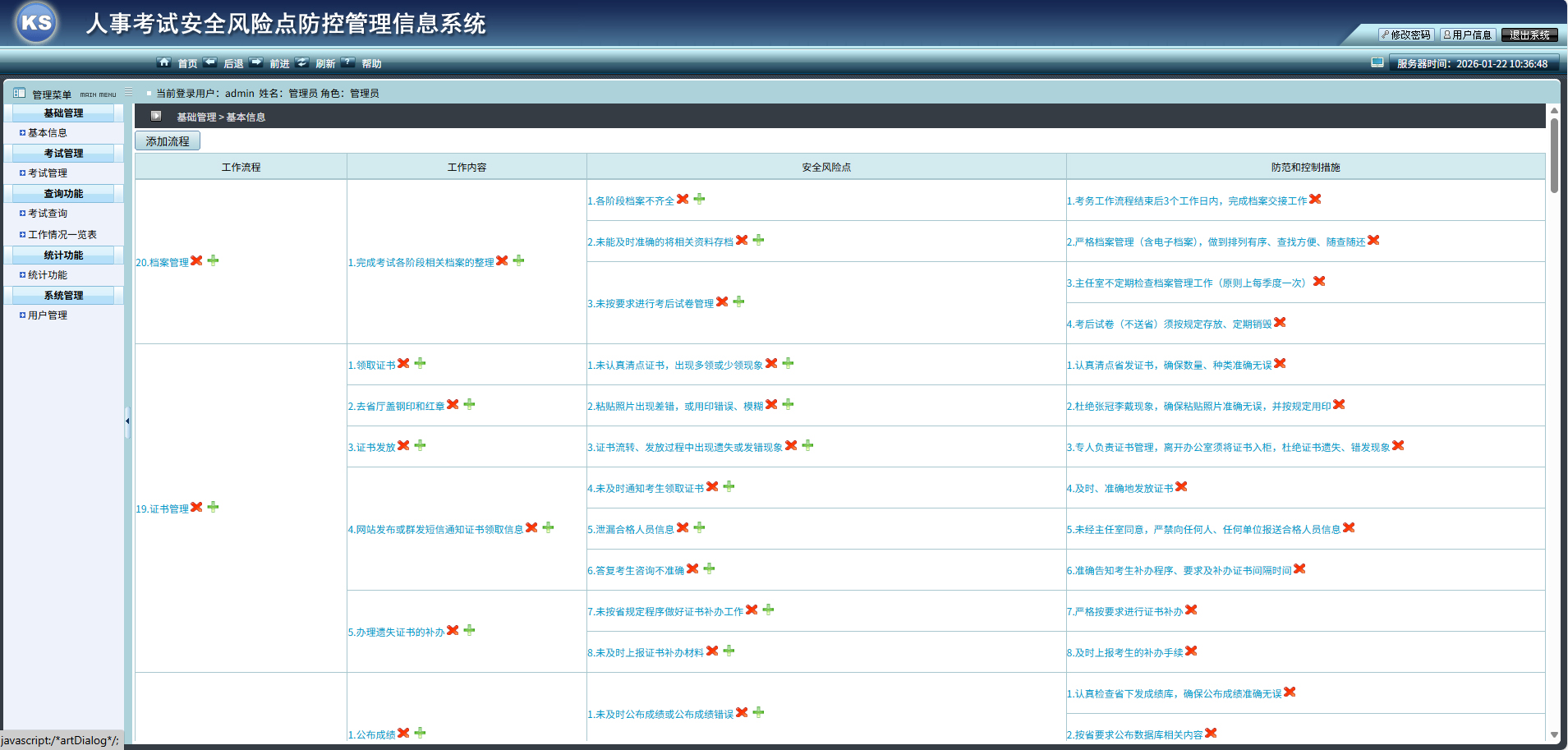 行业考证系统源码/人事考试安全风险点防控管理信息系统源码/考试系统源码